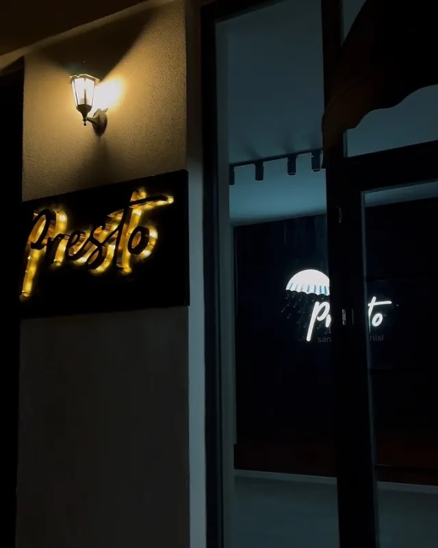Presto için DAĞCA ışıklı kutu harf tabela uygulaması
